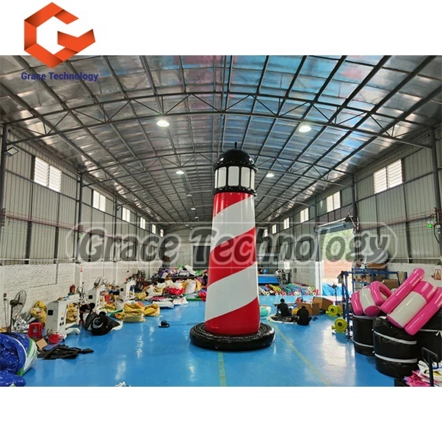 Giant Inflatable Lighthouse Decoration Inflatable Tower Model for Advertising