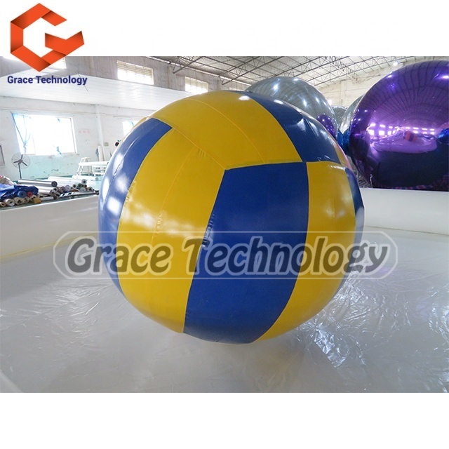 Giant inflatable football, event inflatable soccer ball ,basketball volleyball for advertising air beach ball