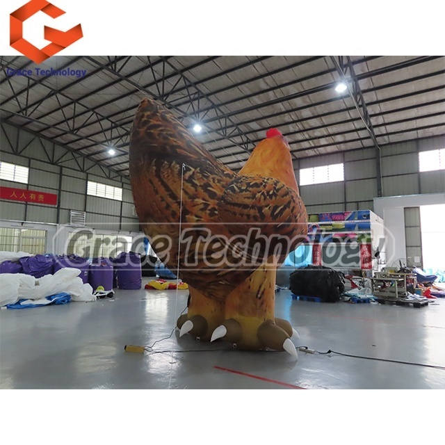 Event decoration inflatable chicken, giant inflatable chicken model,  inflatable hen animals cartoon for advertising