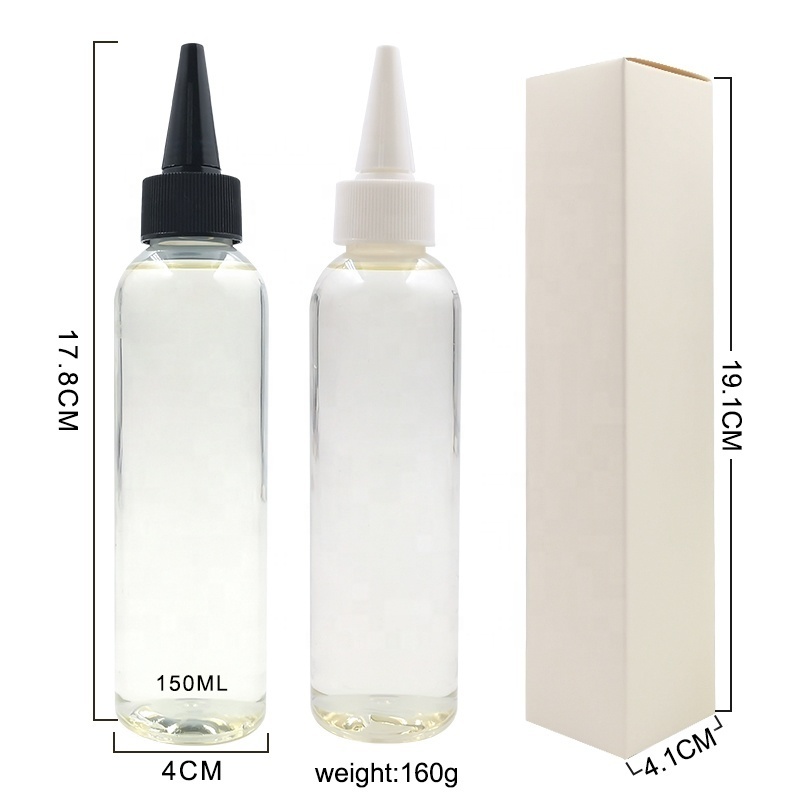 Private label waterproof extreme ultra strong hold big bottle 150ml clear lace glue wig adhesive pen bulk lace glue