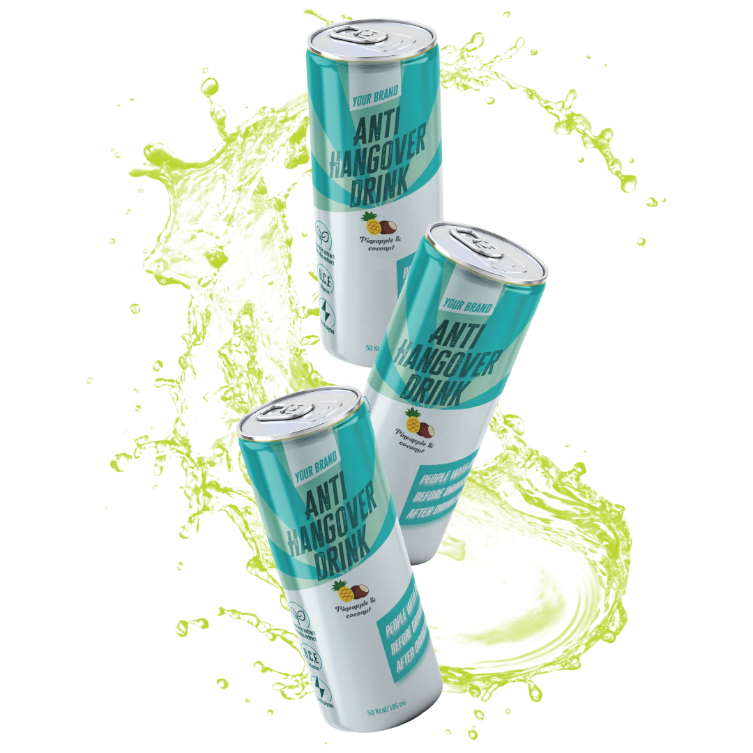 Functional Beverage Anti Hangover Drink (AHD) Relieve Drunk Sober Up Drink Oral Product Made In Taiwan