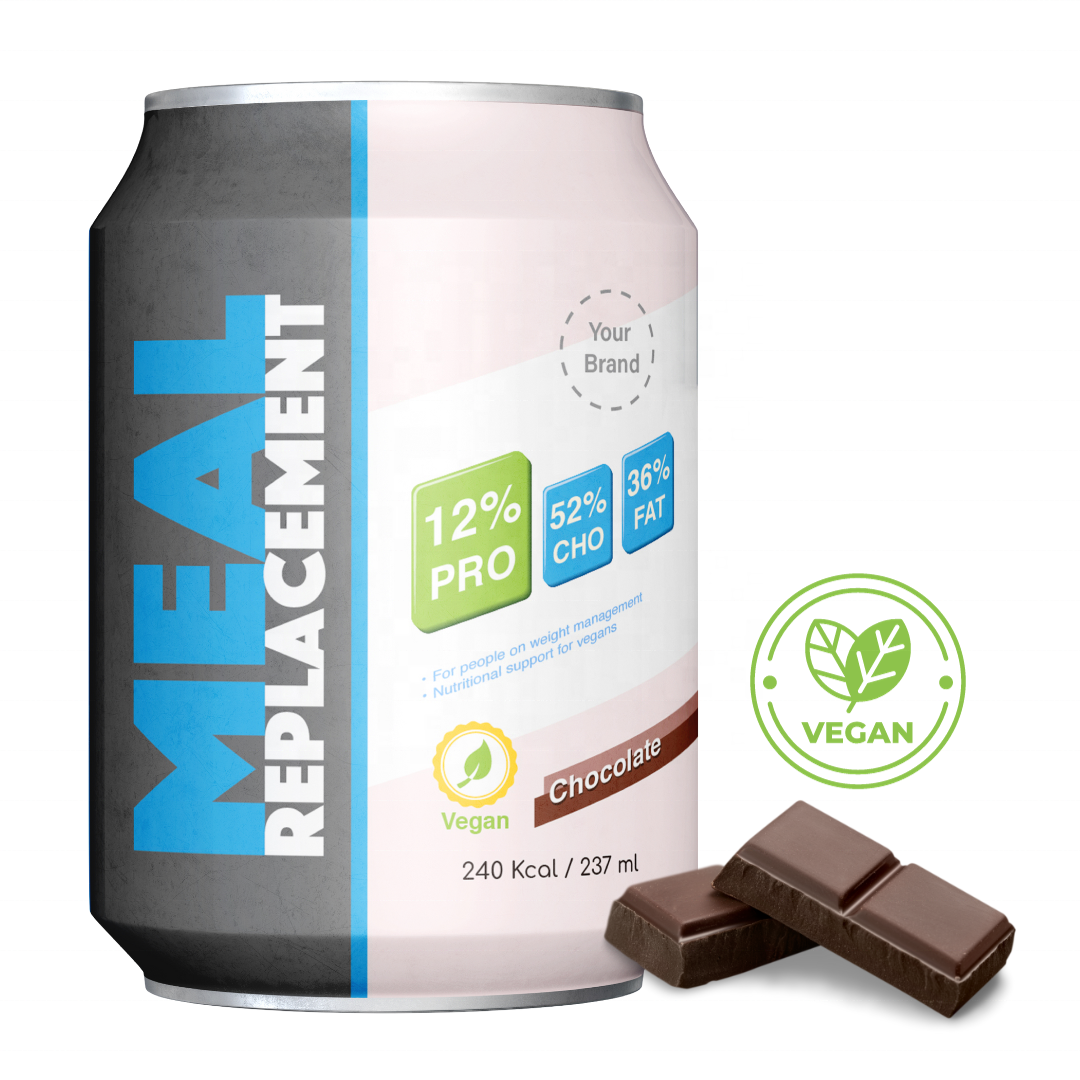 Taiwan Health Products Manufacturers Vegan Shake-Chocolate Flavor Vegan Meal Replacement 237ml Ready to Drink