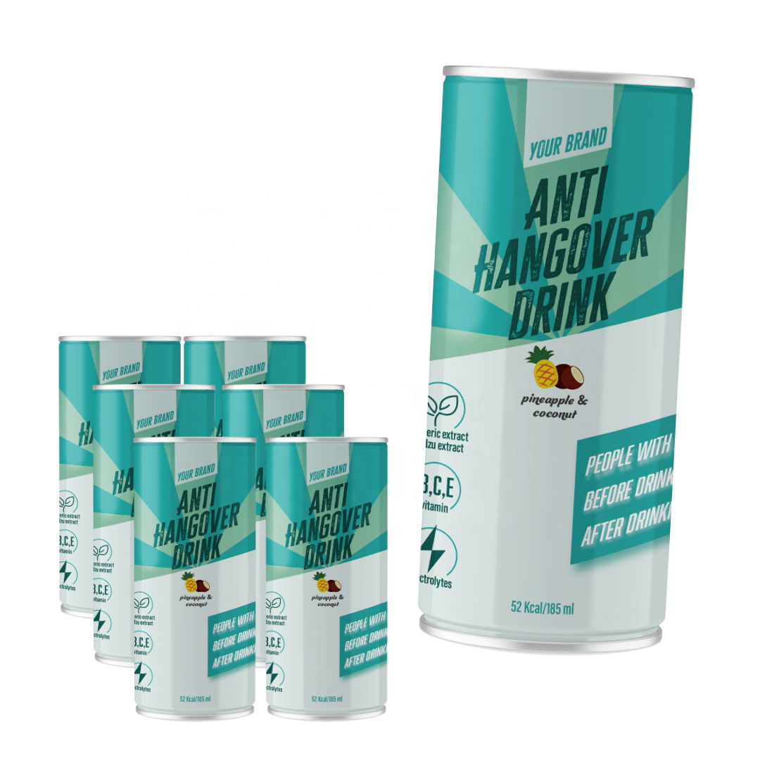 Anti Hangover Drink Hangover Recovery  Hangover Cure Canned Beverage Functional Drink