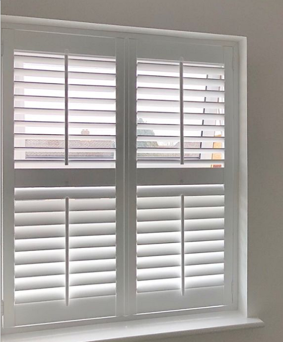 European Standard Luxury Jalousie Interior Security Wooden Plantation Window Shutters Persiennes Plantation Shutter for Windows