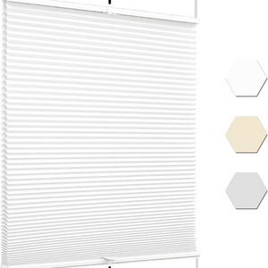 Motorized Top down Bottom Up honeycomb window blinds blackout light filtering cellular shades