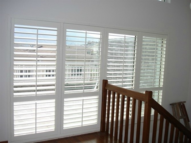 Best Selling PVC Wooden Plantation Shutters Flexible Price