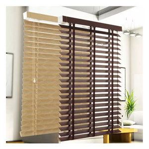 2022 Best Selling Blind for Window Faux Wood Venetian Blinds for Home Decor