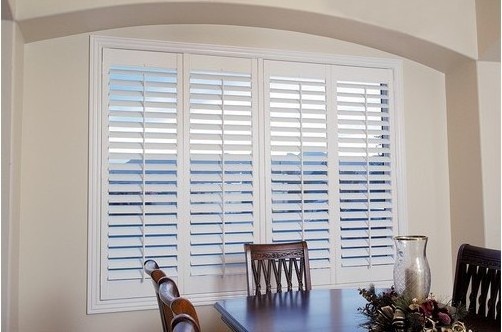 Fire Plantation Shutter PVC Window Shutters for Home and Office