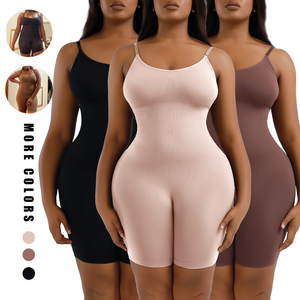 Dropshipping Corset Jumpsuit Full Shapewear High Elastic Enhancer Butt Lifter Shaper Women Seamless Body Shaper For Women