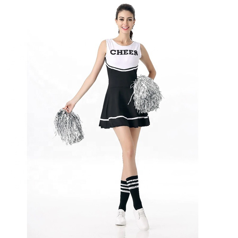 Customized Girls Cheer Uniforms Set Skirt Top Shell for Cheer Uniforms Women Custom OEM ODM Custom Designs Cheerleading Uniforms