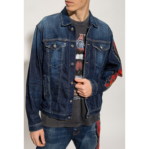 Trendy Men's Casual Stylish Denim Jacket Wholesale Bulk Plus Size Outdoor Fashion Vintage Jean Jacket