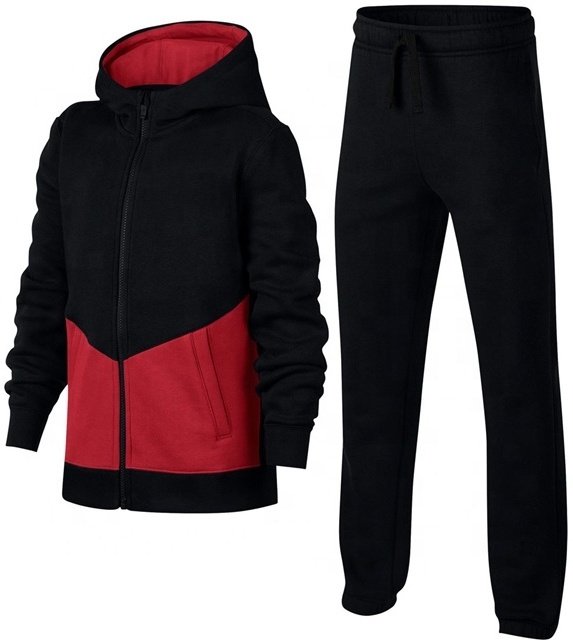 OEM 100% Nylon Parachute Jacket And Joggers Pants Sweat Track Set Contrast Training Athletic Track Suit