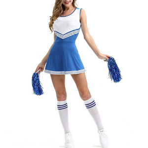 2022 High School Long Sleeve Youth Girl Cheerleader Costume Custom Sexy All star Cheerleading Uniforms