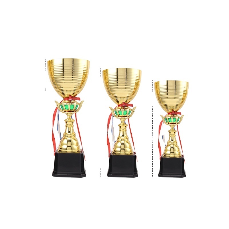 Factory-Made 3D Gold Metal Cup Trophies 3D Sports Award Medals Football Basketball Designed Plastic Iron Automotive Education