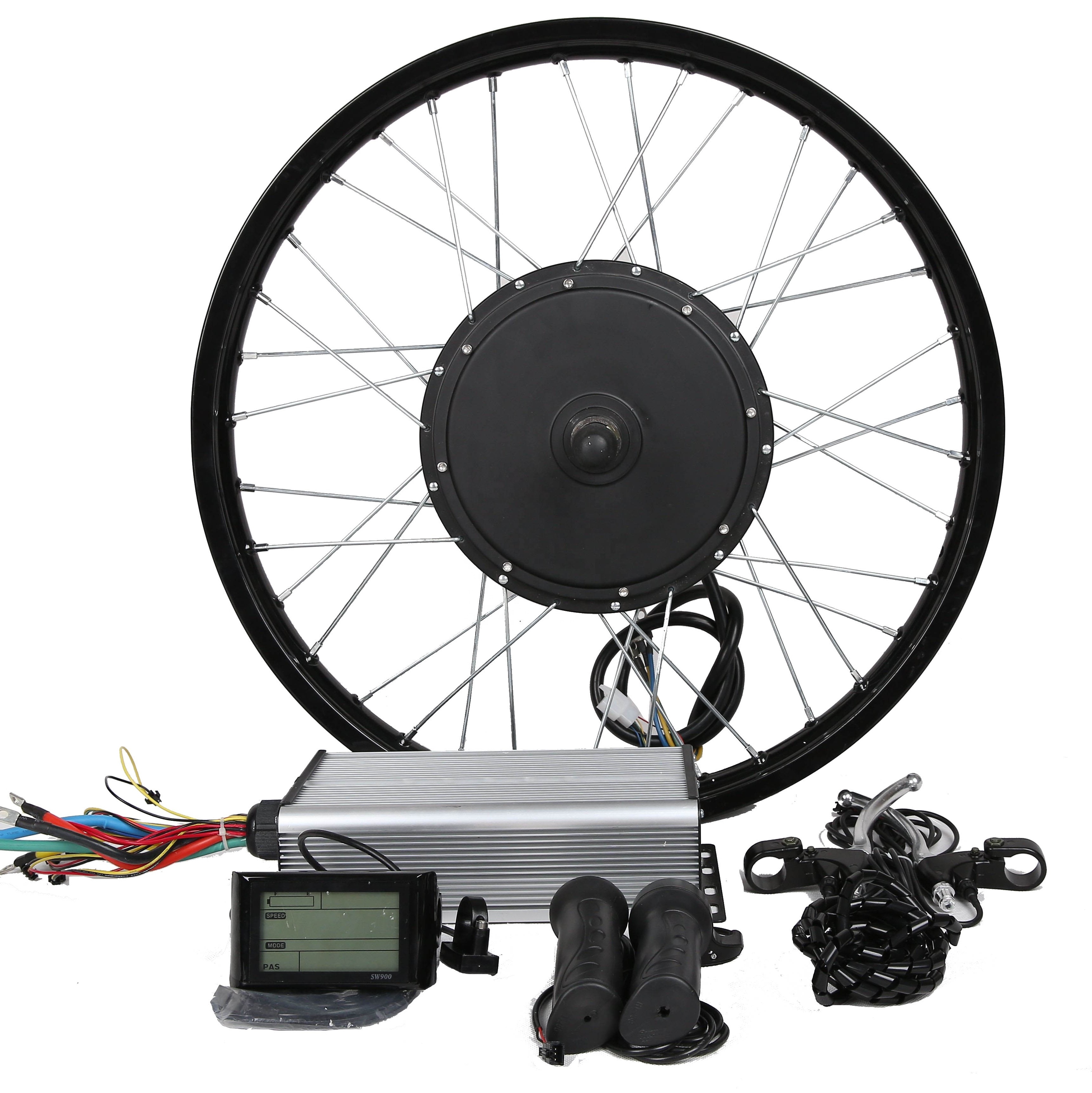 72v 5000w electric bike kit 5000 watt hub motor e bicycle kit with optional battery for Promotion