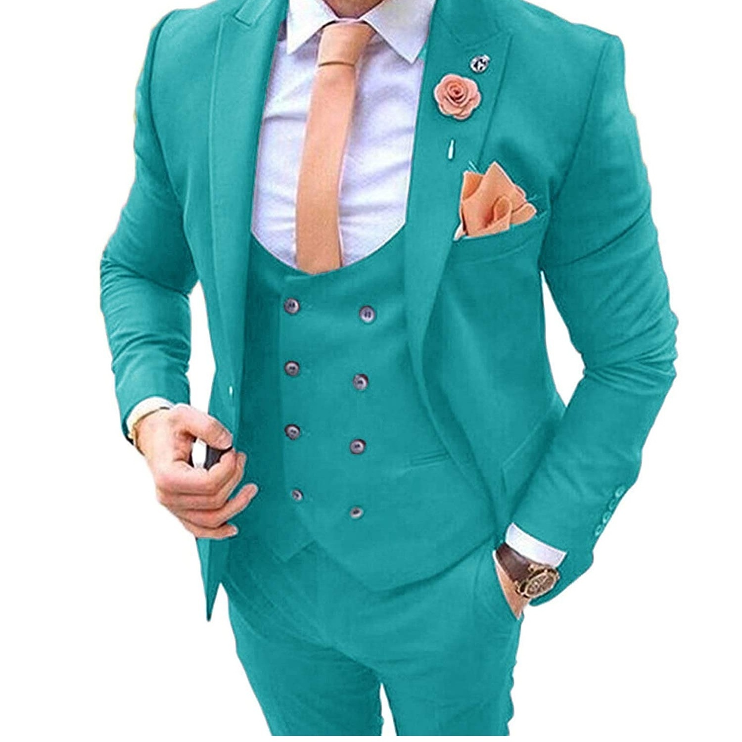 Wholesale Latest Special Design Custom Suit Casual Blazer Tuxedo Pant Coat Suits Men's Coat & Pant Business Suit