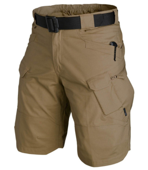 Men's knee Length Shorts Summer Casual Cotton Multi Pockets Cargo safari out wear shorts men's belt waist men Cargo Shorts