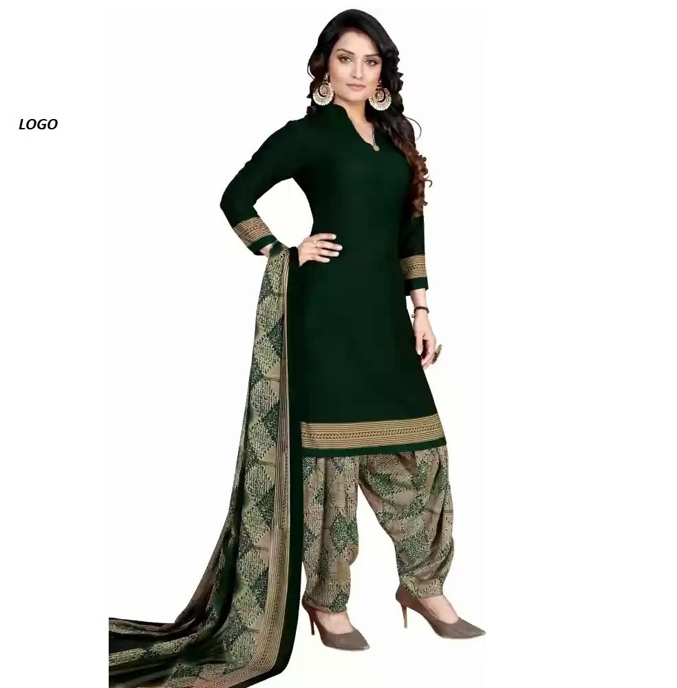 Cotton Lawn Fancy Design Females Ladies Suit Casual Wear Dress Muslims Womens Pakistani Salwar Kameez With Dupatta 3pcs