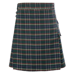 SL000118 Men Stylish Scotland Scottish National Tartan Utility Kilt Skirt