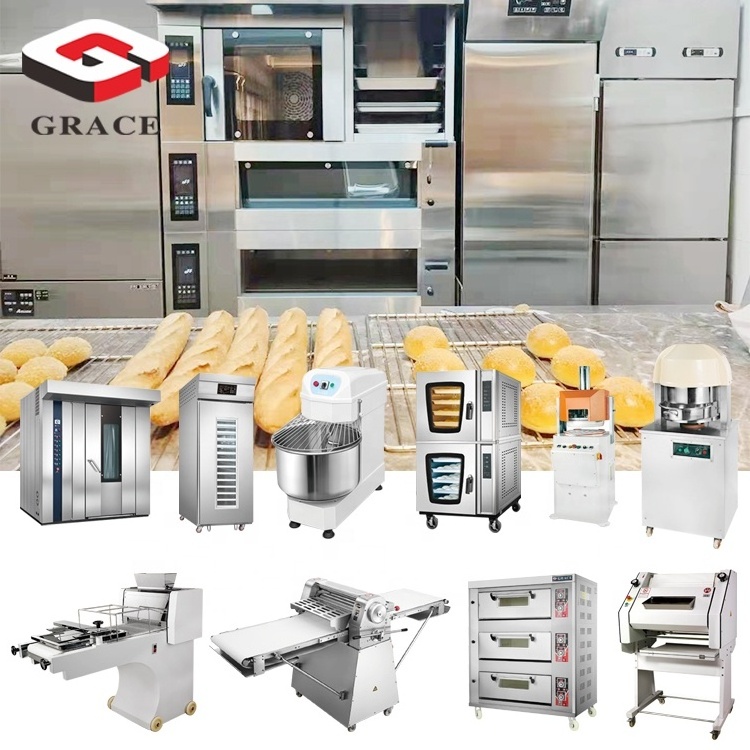 Multi function Bakery Equipments bread oven machines Bakery Equipment Complete Set