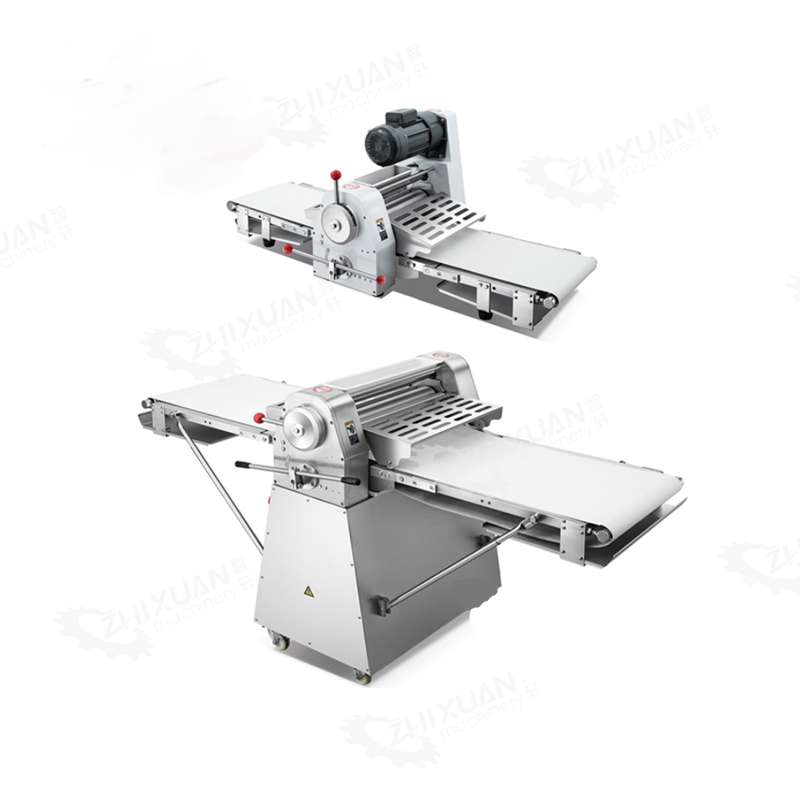 Commercial Bakery Equipment Reversible Stainless Steel Pizza Bread Machine Automatic Baguette Croissant Dough Sheeter