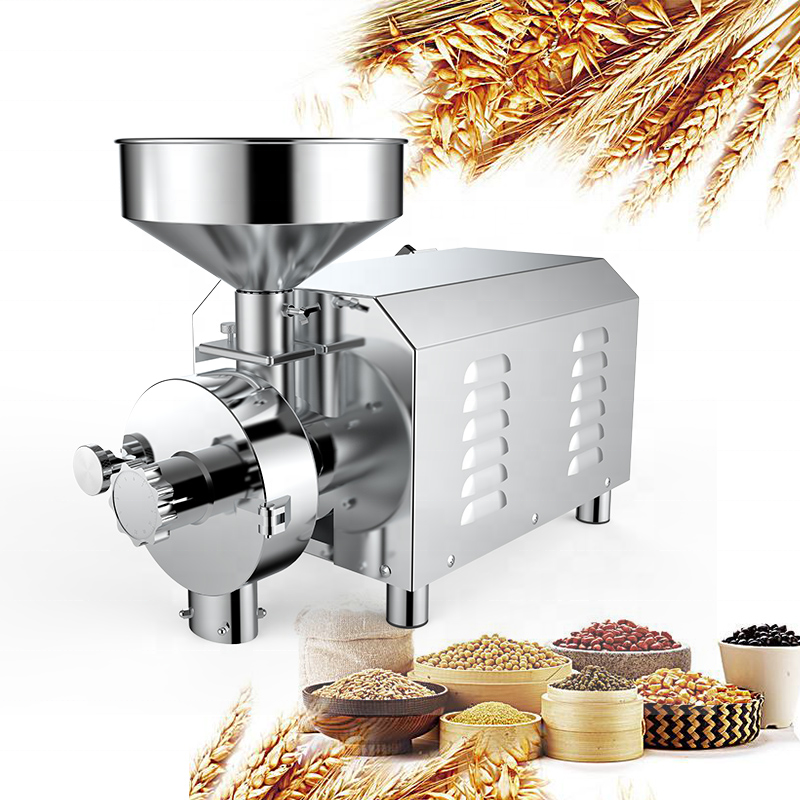 Manufacturer's Price Stainless Steel Electric  Grain Grinder Milling Machine Grain Mill