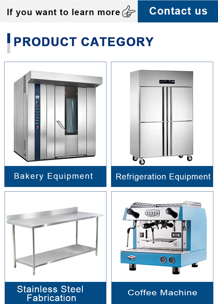 Multifunction Commercial Bakery Equipment Electric Oven 3 Deck 6 Trays Deck Oven with Wheels