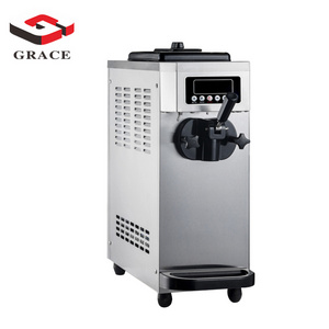 Small Table Top Frozen Yogurt  Machine Commercial  Soft Ice Cream Maker High Productivity Ice Cream Machine