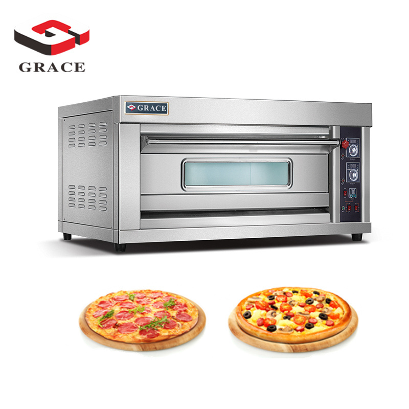 Professional Commercial Bakery Electric and Gas Baking Bread and Pizza Trays Deck Oven