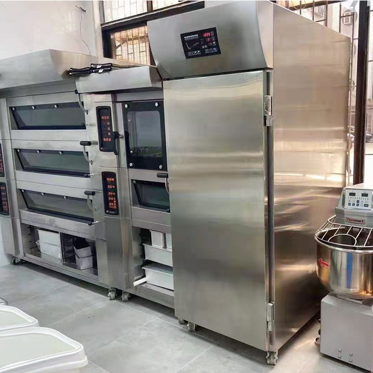 GRACE Cake Rotary Oven Dough Sheeter Divider Dough Mixer Pizza Oven Commercial Complete Bakery Equipment