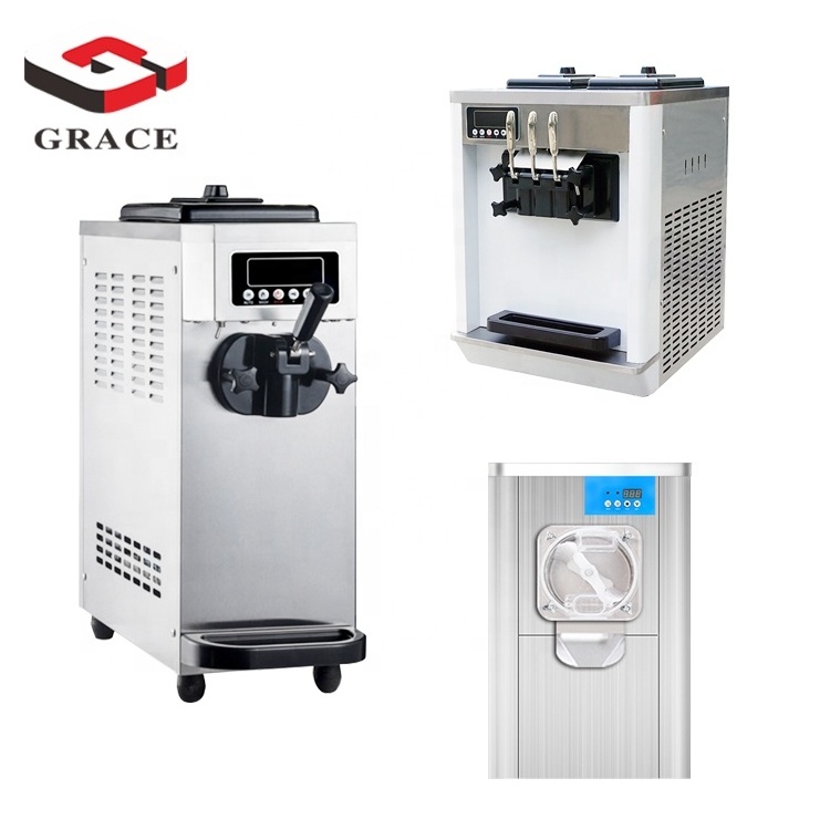 GRACE Commercial Gelato Ice Cream Machine 16L Hard Ice Cream Maker Itlaly Gelato Ice Cream Making Machine