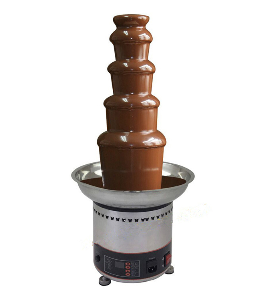 Commercial chocolate fondue chocolate fountain machine hot pot 5-layer chocolate fountain machine 110v 220v