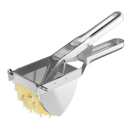 Kitchen Helper Manual Stainless Steel Detachable Vegetable Fruits Potato Presser Potato Masher