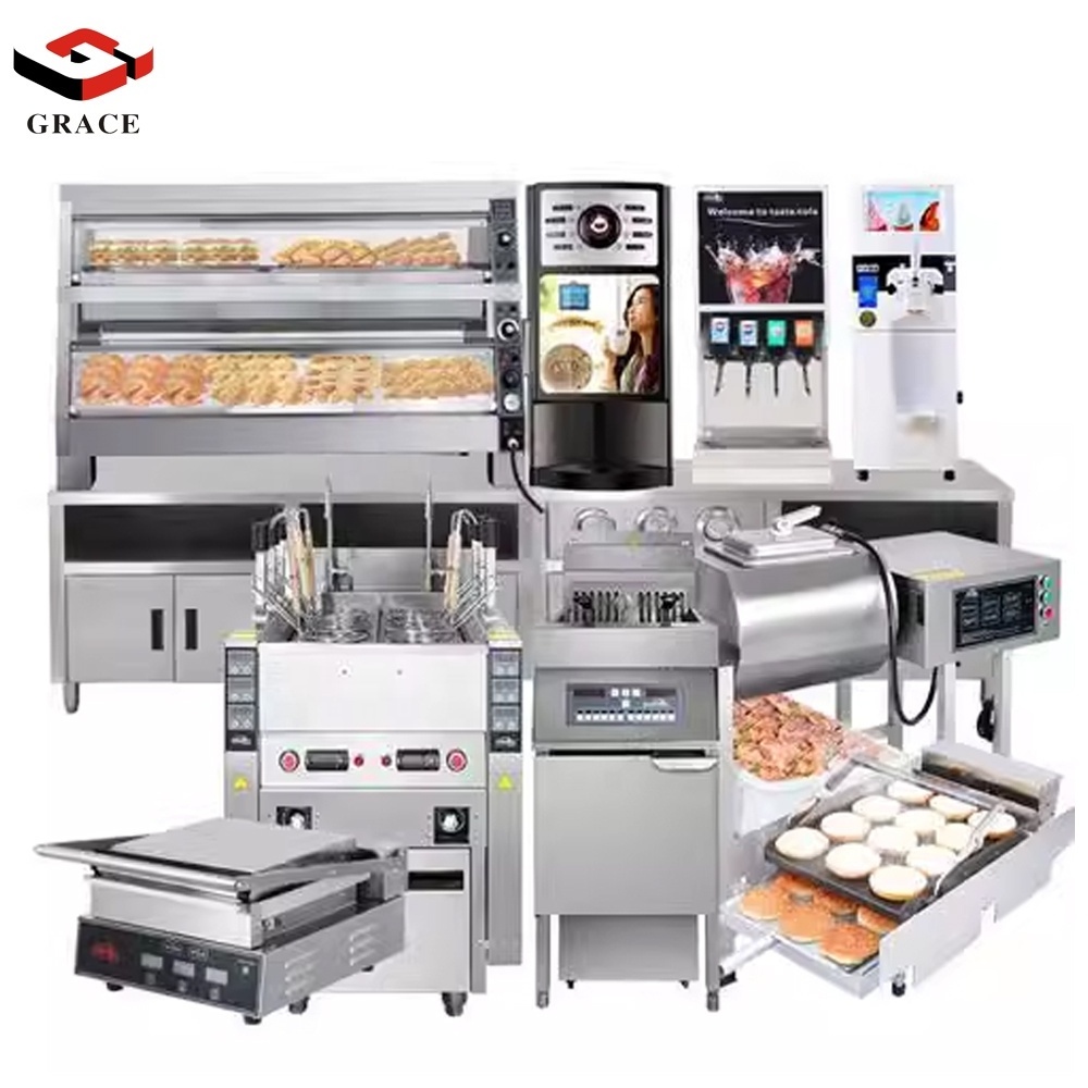 Fast Food Kitchen Equipment kfc mcdonalds Restaurant Kitchen Burger King Equipment