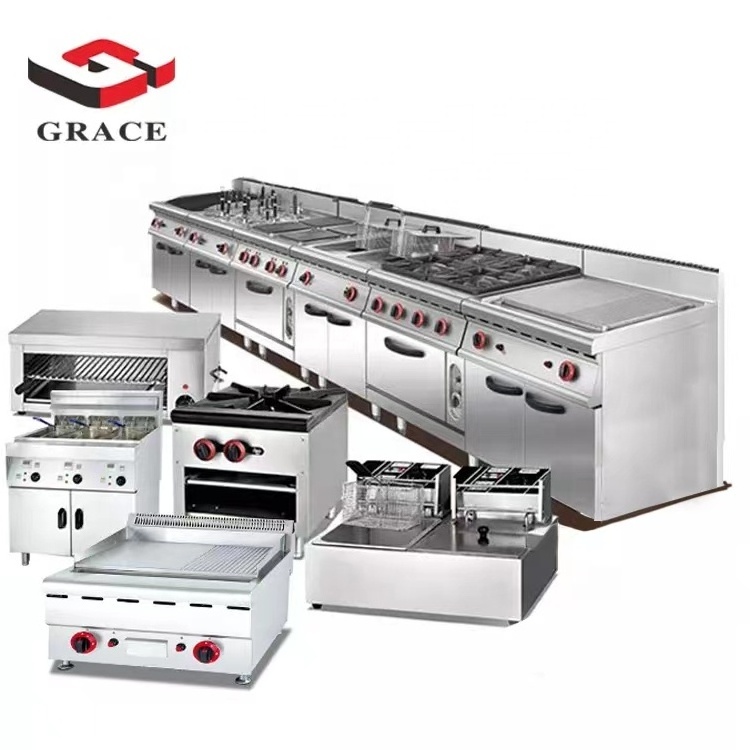 China Supplier Commercial Restaurant Kitchen Equipment Hotel Catering Equipment Full Set