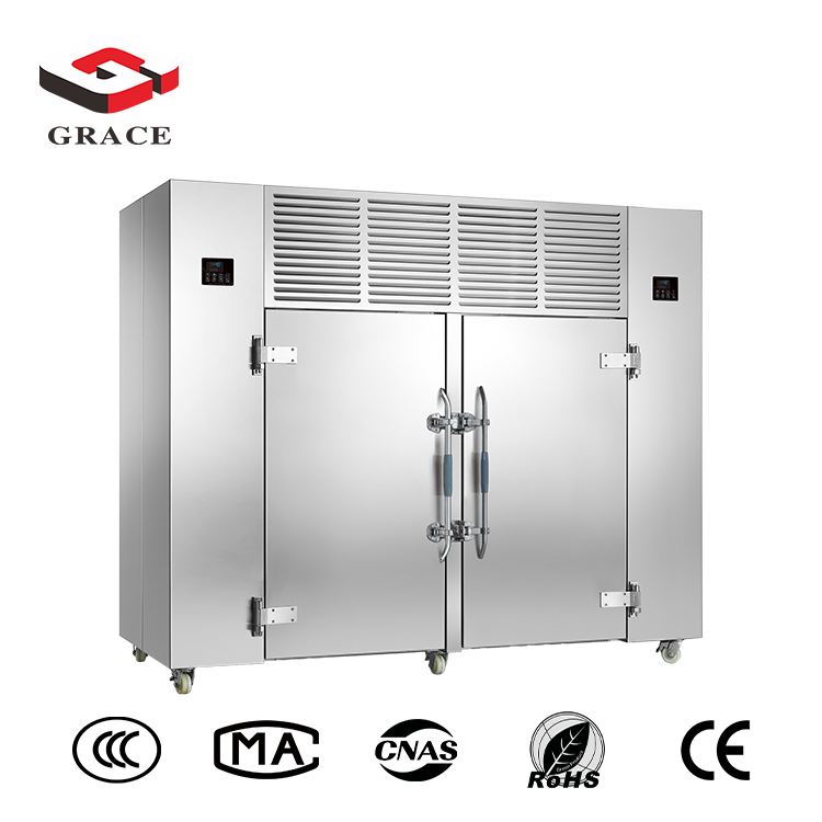 Grace Commercial Hotel Industry Upright Refrigerator Four Doors Stainless Steel blast chiller frezer commercial freezer