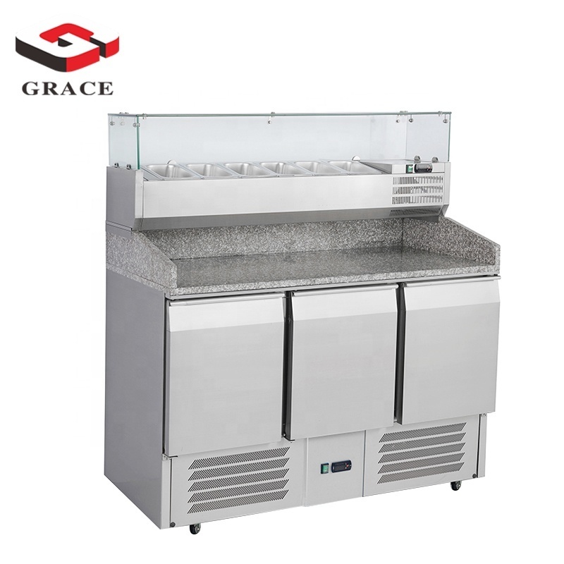 GRACE 4 door commercial refrigerator freezer cream ice cream freezers Cold Room Storage  Refrigeration Equipment