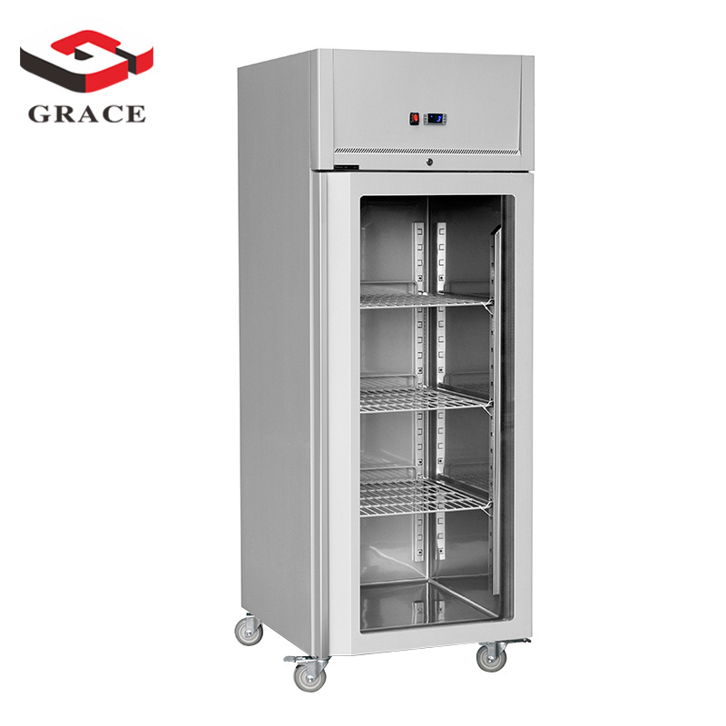 GRACE Customized Upright Chiller Single Double Door Freezer Full series Refrigerator Equipment For Commercial Kitchen