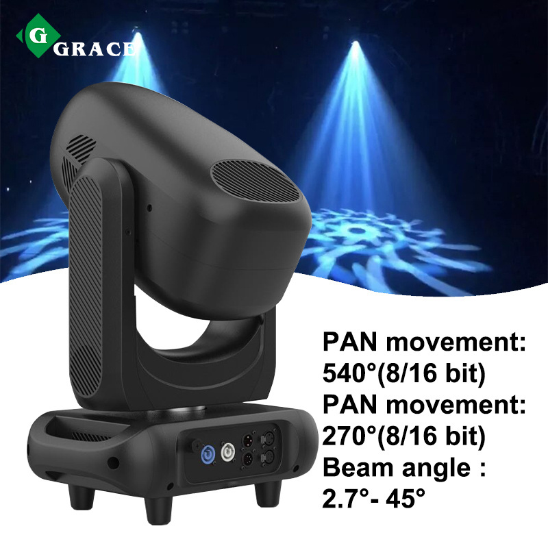 Igracelite 420W Beam Spot Wash Stage Light  Remote LED Moving Head Lights