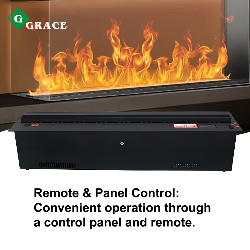 Igracelite Remote Control 3D Atomization Steam Electric Fireplace