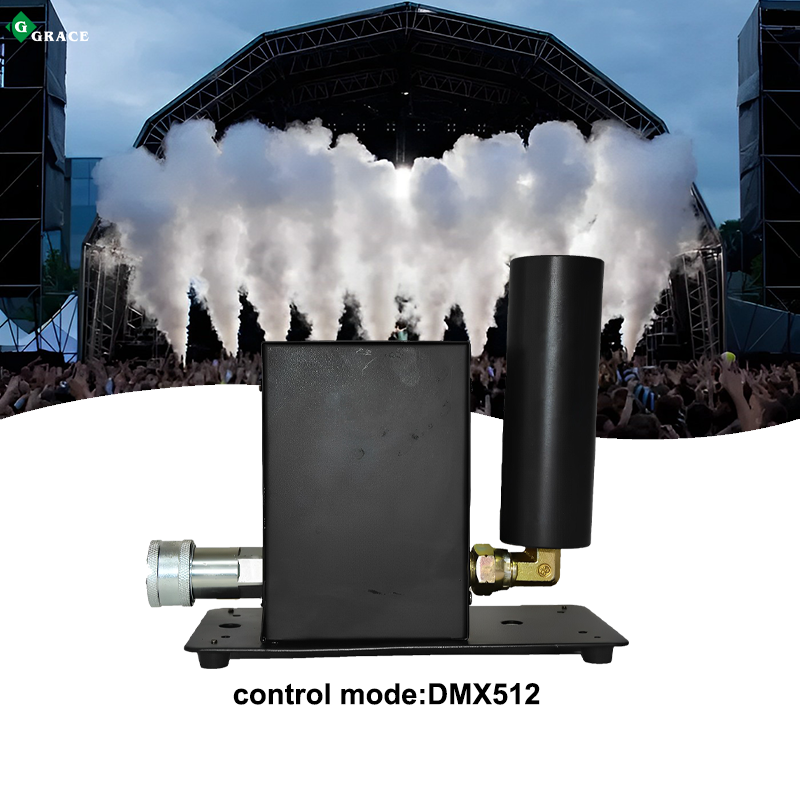 Grace DMX Cryo CO2 Jet Machine Up 8-10M DJ Party Club Special Effect Smoke Fog Cannon