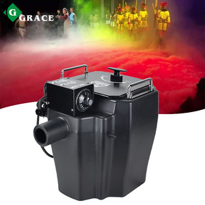 Grace Party Festival Stage Low Lying Fog Machine 3500W Wedding Dry Ice Fog Machine