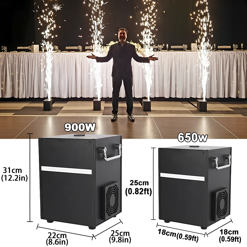 Igracelite 650W Cold Spark Machine Used For Party Rental Equipment Wedding Disco Party