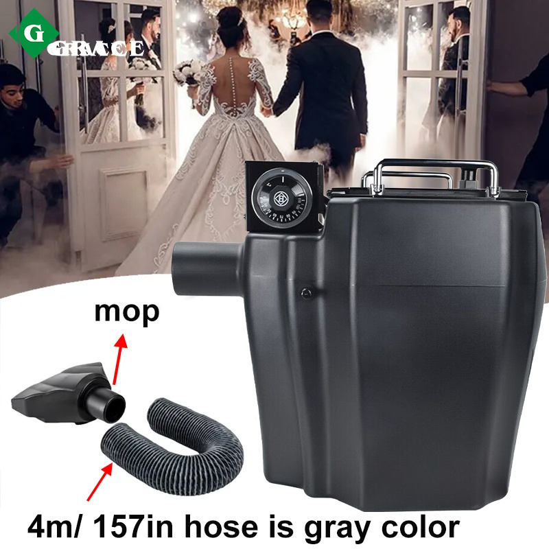 Grace Party Festival Stage Low Lying Fog Machine 3500W Wedding Dry Ice Fog Machine