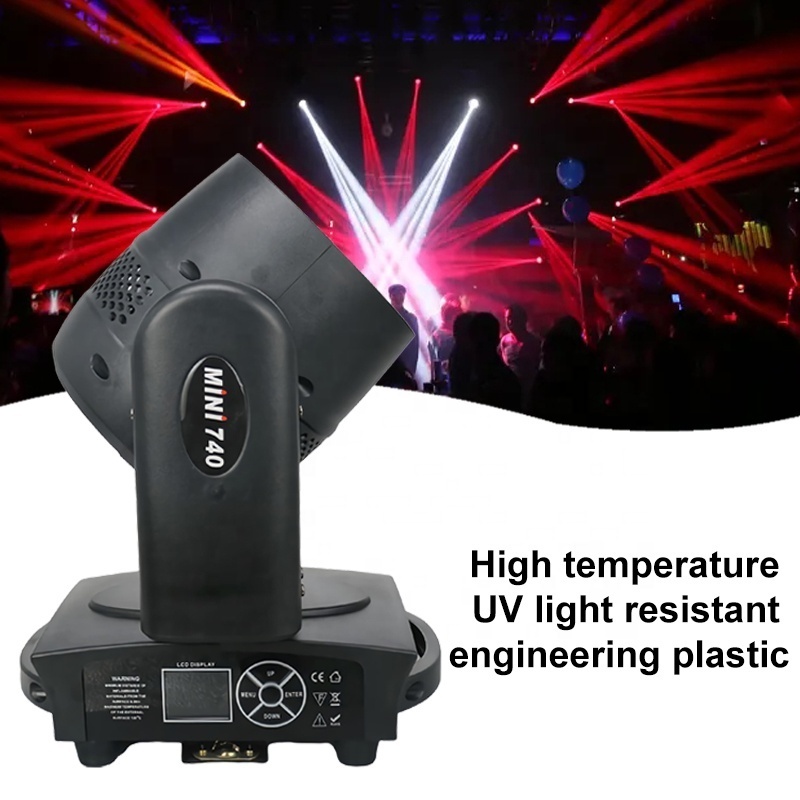 Grace 7x40W Mini Zoom Wash Led Moving Head Dj Disco Movinghead Stage Lights