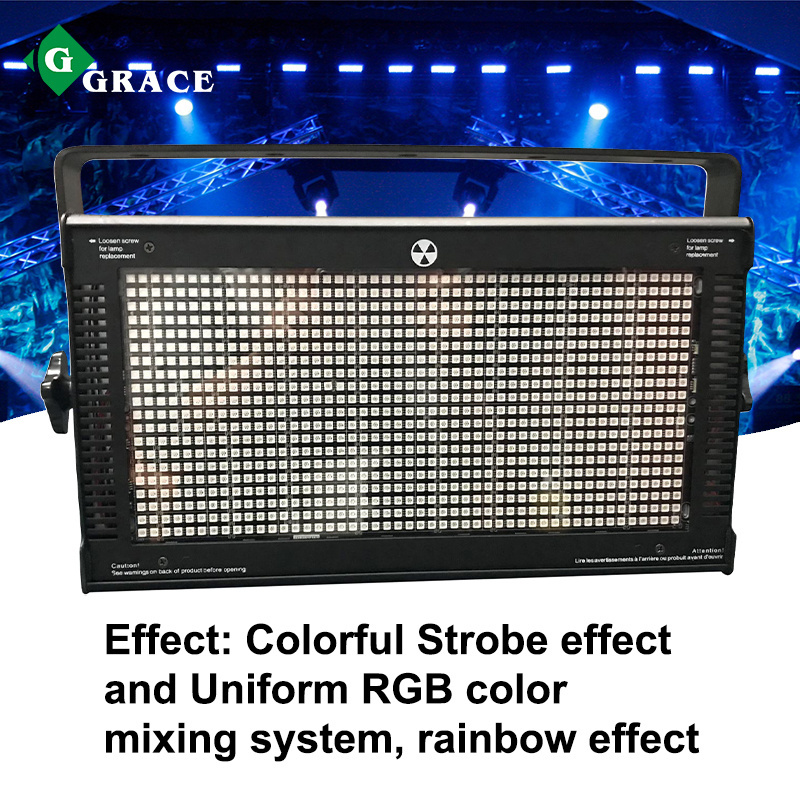 Igracelite RGB LED 1000 Colouring Strobe Wash Light Bar Dmx Black Light For Dj Club