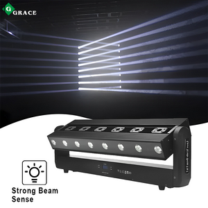 Grace Laser+Strobe Light+LED Beam Light 3in1 Dj Night Club Moving Head Stage Light Laser Bar