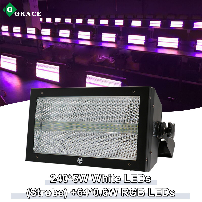 Grace Luces LED DMX Control Dj Club Party Light Atomic Strobe Stage Light