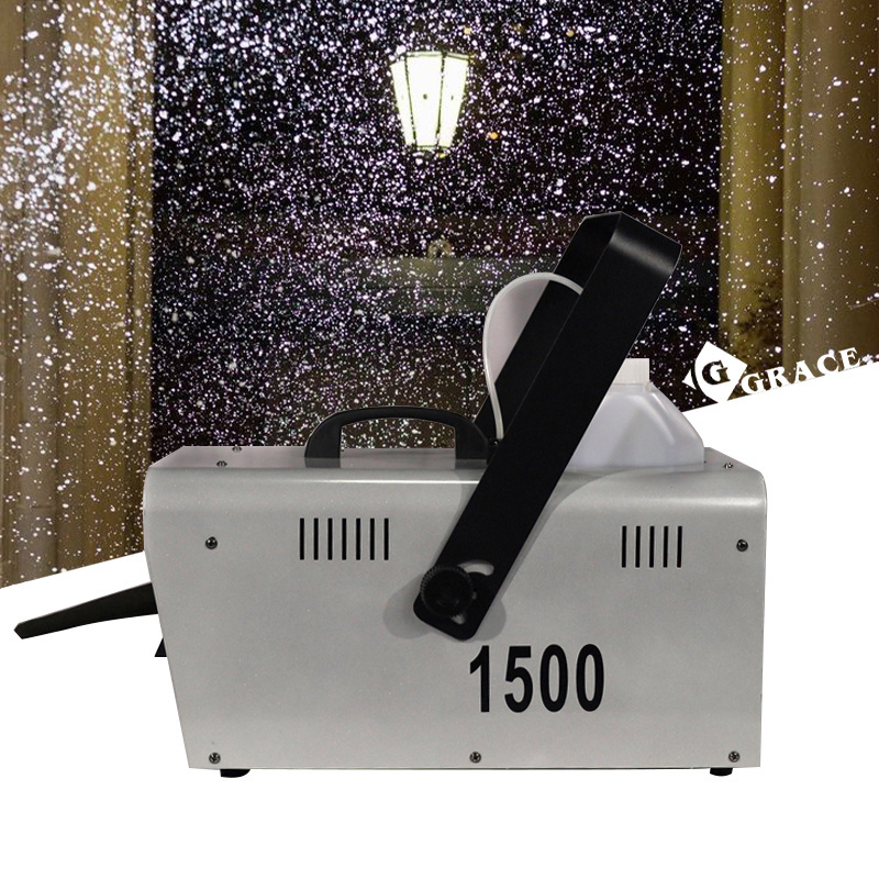 Igracelite 1500W Snow Machine Outdoor Indoor Wedding Christmas Effect Party Snow Machine For Parties