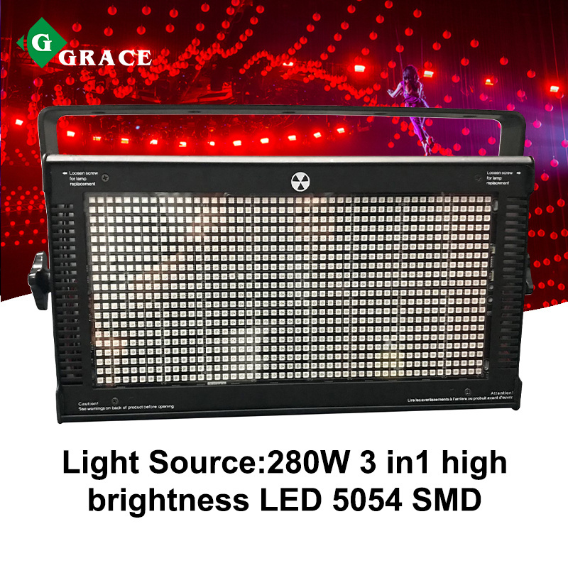 Igracelite RGB LED 1000 Colouring Strobe Wash Light Bar Dmx Black Light For Dj Club